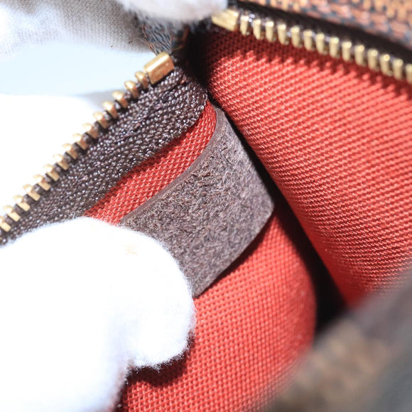 LOUIS VUITTON Damier Ebene Clifton Pouch N51149 LV Auth 105674