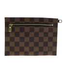 LOUIS VUITTON Damier Ebene Clifton Pouch N51149 LV Auth 105674-2
