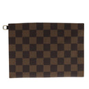 LOUIS VUITTON Damier Ebene Clifton Pouch N51149 LV Auth 105674-3