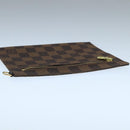 LOUIS VUITTON Damier Ebene Clifton Pouch N51149 LV Auth 105674-6