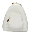 GUCCI Bamboo Backpack Leather White Auth 105680-13