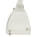 GUCCI Bamboo Backpack Leather White Auth 105680-2