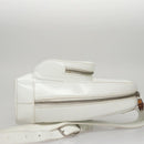GUCCI Bamboo Backpack Leather White Auth 105680-3
