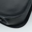Salvatore Ferragamo Hand Bag Leather 2way Black Gold Auth 105702-19