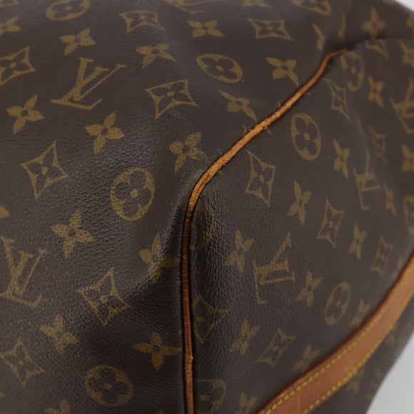 LOUIS VUITTON Monogram Keepall Bandouliere 60 Boston Tasche M41412 LV Auth 105725