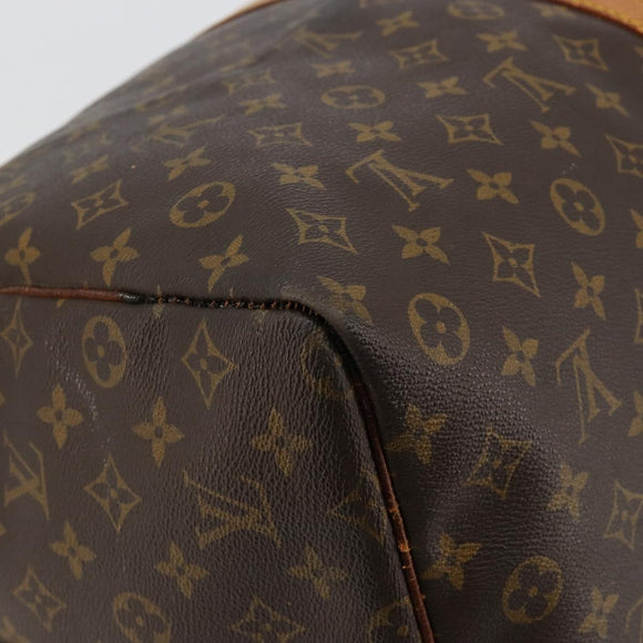 LOUIS VUITTON Monogram Keepall Bandouliere 60 Boston Tasche M41412 LV Auth 105725