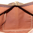LOUIS VUITTON Monogram Keepall Bandouliere 60 Boston Tasche M41412 LV Auth 105725-21