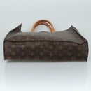 LOUIS VUITTON Monogram Sac Plat Hand Bag M51140 LV Auth 105727-5