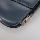CELINE Shoulder Bag Leather Blue Auth 105737-16
