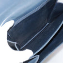 CELINE Shoulder Bag Leather Blue Auth 105737-11