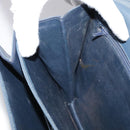 CELINE Shoulder Bag Leather Blue Auth 105737-22