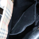 Burberrys Nova Check Tote Bag Canvas Leather Beige Black gold Auth 105753-12