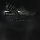 Salvatore Ferragamo Hand Bag Patent Leather Black Gold Auth 105756-17