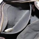 BURBERRY Nova Check Hand Bag PVC Leather 2way Beige Auth 105764-22