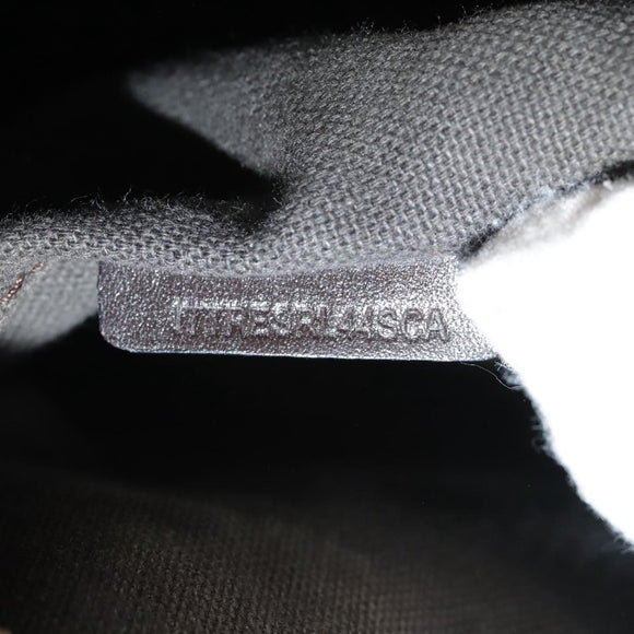 BURBERRY Nova Check Hand Bag PVC Leather 2way Beige Auth 105764