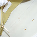 Salvatore Ferragamo Shoulder Bag Leather White Auth 105780V-11