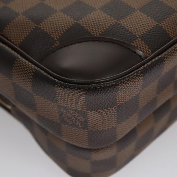 LOUIS VUITTON Damier Ebene Amazon Shoulder Bag SPO N48074 LV Auth 105783