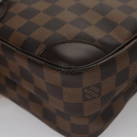 LOUIS VUITTON Damier Ebene Amazon Shoulder Bag SPO N48074 LV Auth 105783