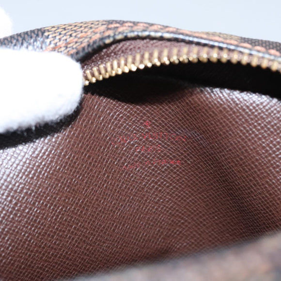 LOUIS VUITTON Damier Ebene Amazon Shoulder Bag SPO N48074 LV Auth 105783