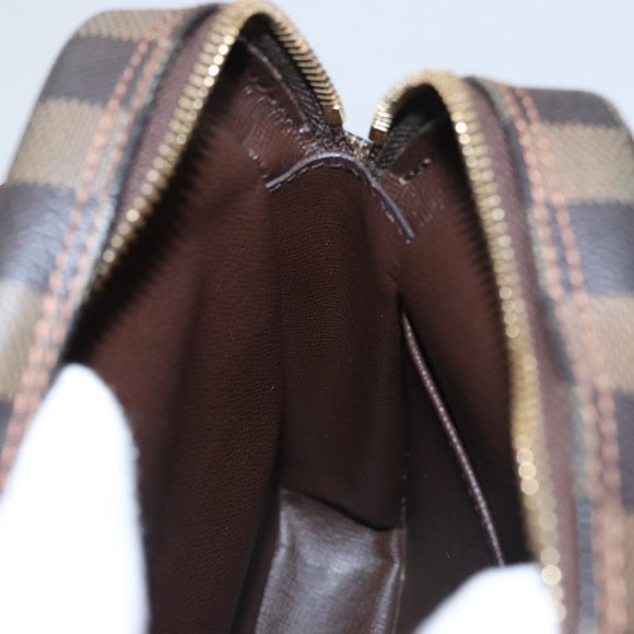 LOUIS VUITTON Damier Ebene Amazon Shoulder Bag SPO N48074 LV Auth 105783