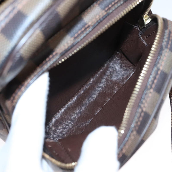 LOUIS VUITTON Damier Ebene Amazon Shoulder Bag SPO N48074 LV Auth 105783