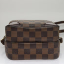 LOUIS VUITTON Damier Ebene Amazon Shoulder Bag SPO N48074 LV Auth 105783-5