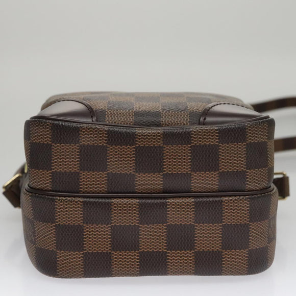 LOUIS VUITTON Damier Ebene Amazon Shoulder Bag SPO N48074 LV Auth 105783