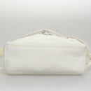 PRADA Backpack Nylon White Silver Auth 105813SAV-5