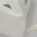 PRADA Backpack Nylon White Silver Auth 105813SAV-18