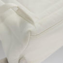 PRADA Backpack Nylon White Silver Auth 105813SAV-19
