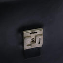 Christian Dior Trotter Canvas Boston Bag Navy Silver Auth 105821-21