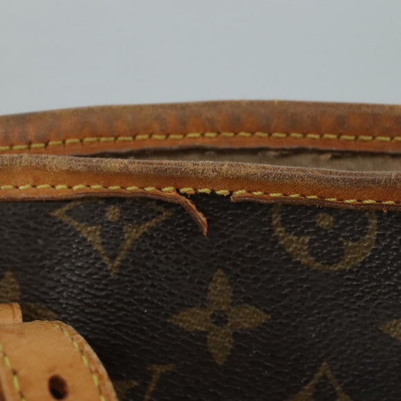 LOUIS VUITTON Monogram Bucket GM Shoulder Bag M42236 LV Auth 105824
