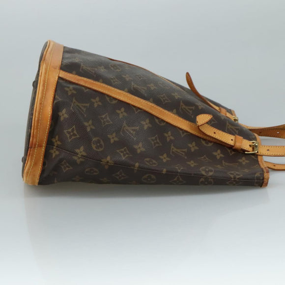 LOUIS VUITTON Monogram Bucket GM Shoulder Bag M42236 LV Auth 105824