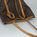 LOUIS VUITTON Monogram Bucket GM Shoulder Bag M42236 LV Auth 105824-6