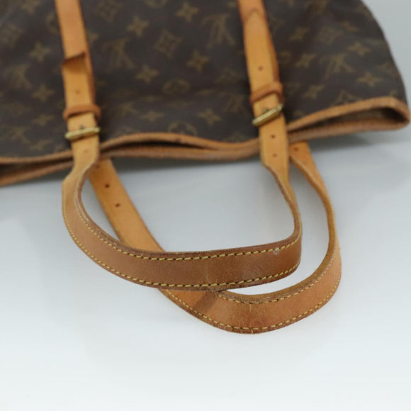 LOUIS VUITTON Monogram Bucket GM Shoulder Bag M42236 LV Auth 105824