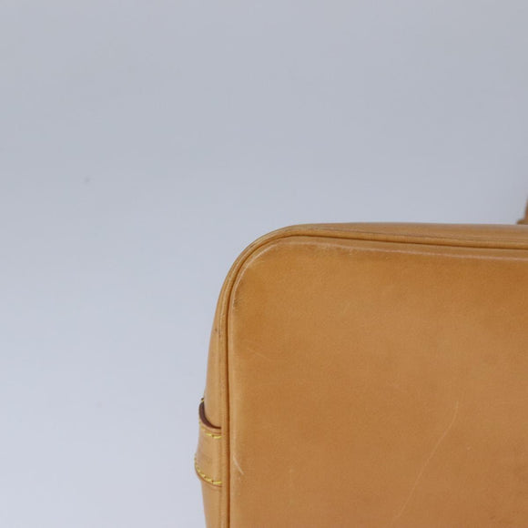 LOUIS VUITTON Nomad leather Alma Hand Bag Brown M85394 LV Auth 105829V