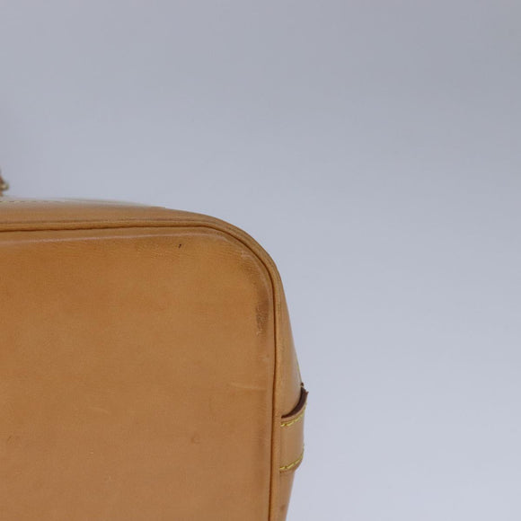 LOUIS VUITTON Nomad leather Alma Hand Bag Brown M85394 LV Auth 105829V