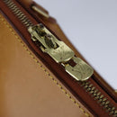 LOUIS VUITTON Nomad leather Alma Hand Bag Brown M85394 LV Auth 105829V-17