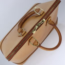 LOUIS VUITTON Nomad leather Alma Hand Bag Brown M85394 LV Auth 105829V-6