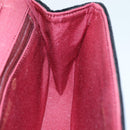 CHANEL Chain Shoulder Bag Suede Black CC Auth 105831-21