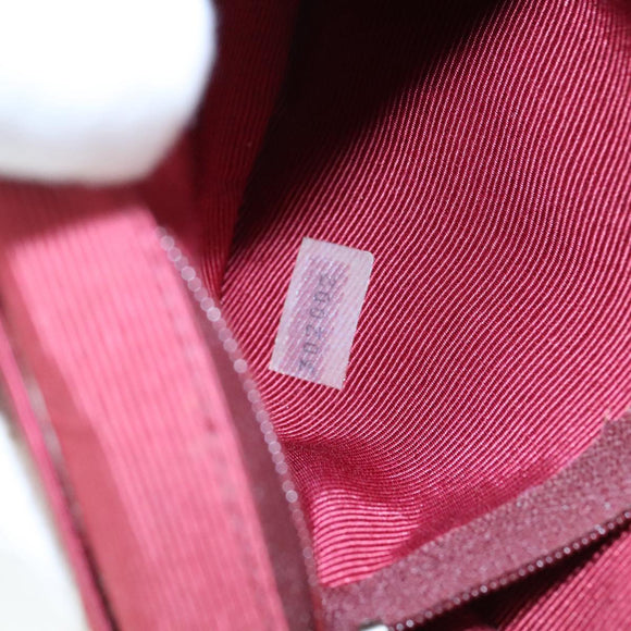 CHANEL Chain Shoulder Bag Suede Black CC Auth 105831