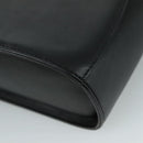 Salvatore Ferragamo Gancini Hand Bag Leather 2way Black Auth 105843-18