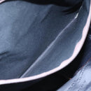 BURBERRY Nova Check Tote Bag Canvas Leather 2way Beige Brown Silver Auth 105869-19