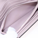 FENDI Peek A Boo Long Wallet Leather Pink 8M0427 Auth 105907V-10