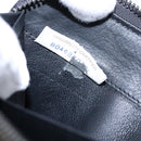 BOTTEGA VENETA INTRECCIATO Long Wallet Leather Black Auth 105910-11