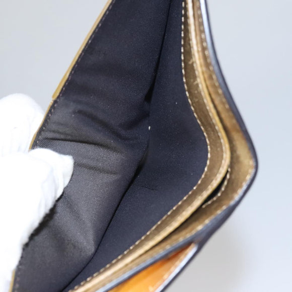 FENDI Peek A Boo Wallet Leather Pink Auth 105912V