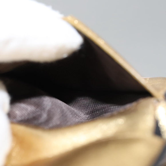 FENDI Peek A Boo Wallet Leather Pink Auth 105912V