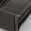 HERMES Fourre Tout PM Tote Bag Canvas Gray Auth 105922-9