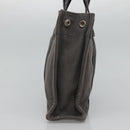 HERMES Fourre Tout PM Tote Bag Canvas Gray Auth 105922-3