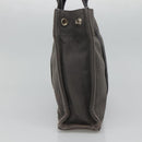 HERMES Fourre Tout PM Tote Bag Canvas Gray Auth 105922-4